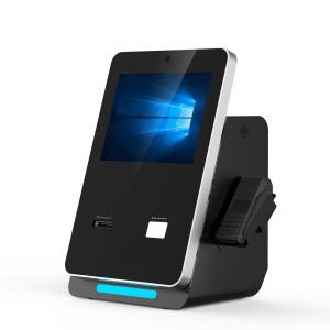 Encryption Biometric Security Check In Kiosk With Barcode QR Code ID Passport Scanner