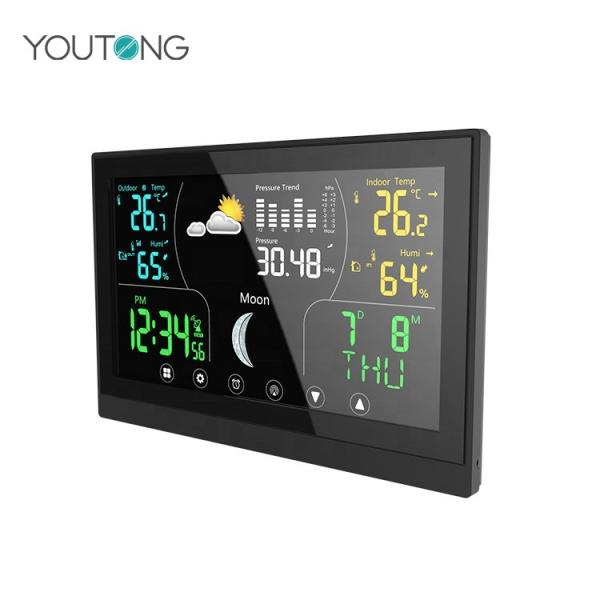 Cheap Wireless BSCI Color Weather Station -40C To 70C Range Local Weather Station for sale