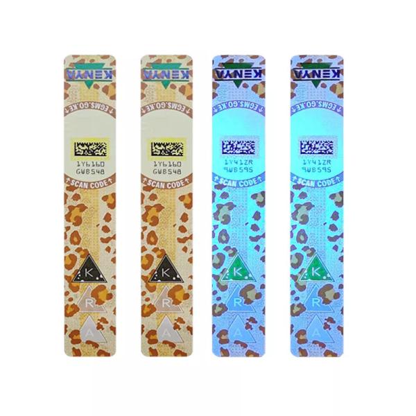 Cheap Anti Counterfeiting Printing Wine Label Of Tea Two Dimensional Code for sale