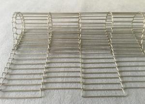 Freezing Machine Flat Flex Conveyor Belt Lightweight Structure Easy Handling