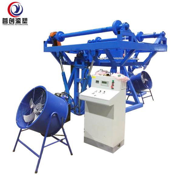 Cheap PLC Control System Rotomolding Machine 22kw For Automotive Parts for sale