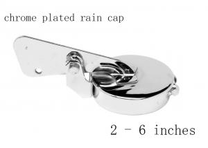Best 3 Inch Chrome Plated 2mm Exhaust Pipe Cap wholesale