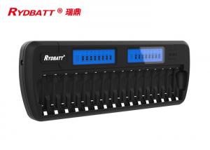 Best 16 Slot Nimh Battery Charger / AA AAA Nickel Metal Hydride Battery Charger DC 12V 2A wholesale