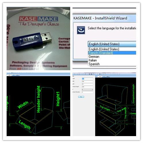 Cheap Corrugated carton box CAD design software for sale