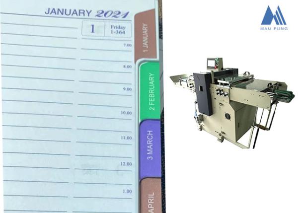Cheap Fully Auto Diaries Notebooks Index Tab Punching Machine MF-PBM350 for sale