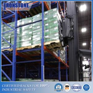 Best LIFO Gravity Push Back Racking System With Low Picking Time wholesale