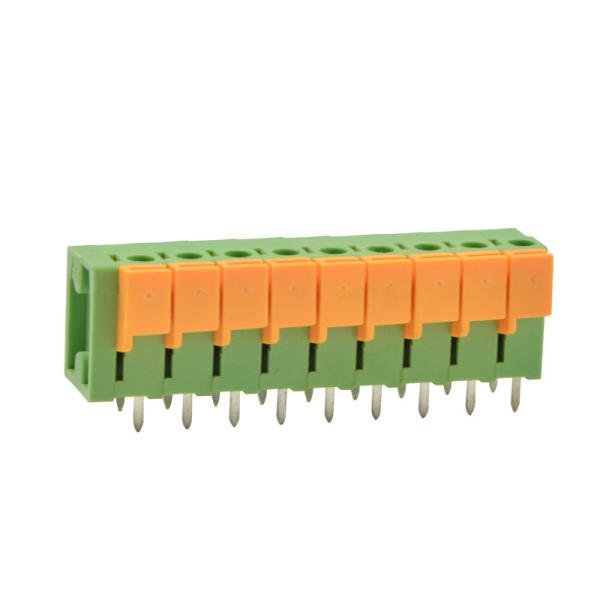 Cheap PCB Screwless Terminal Block Connector / 5.08 Pitch Connector For PCB Board for sale