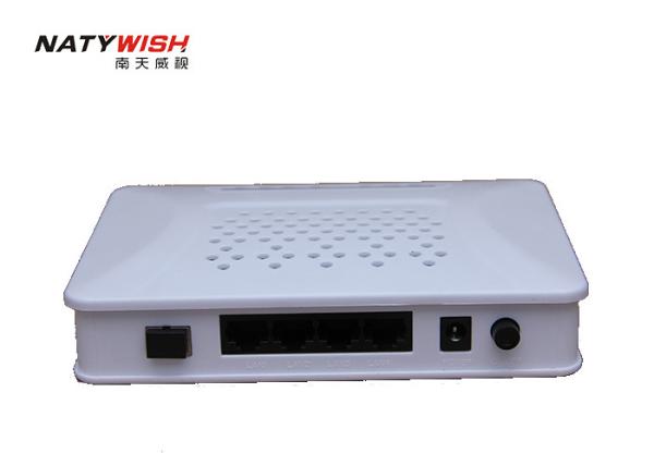 Cheap 1.25G 4FE GPON  ONT High Performance Non Blocking Switching Support Port Monitoring for sale