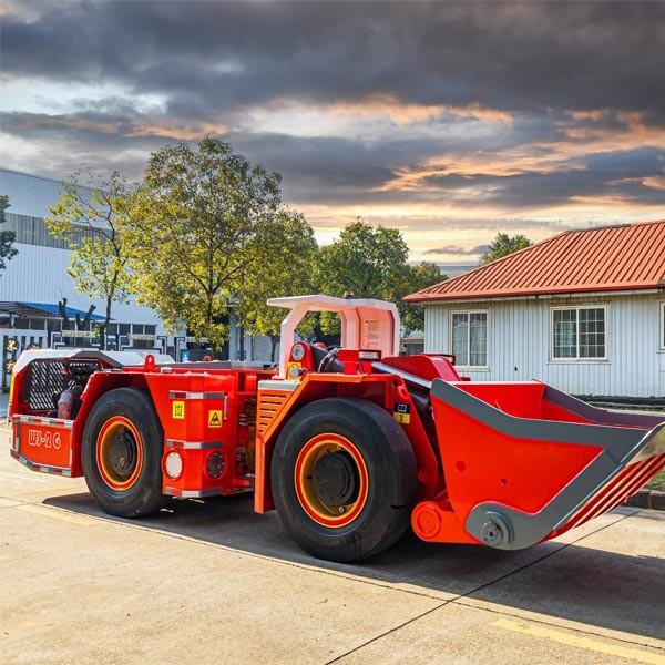 Cheap WJ-2G Underground Mine Front End Wheel Loader 4MT Rated loading capacity for sale