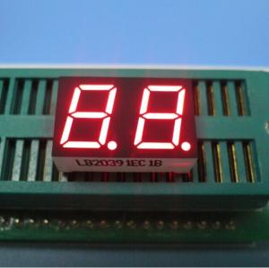 Intrument Panel Common Anode 2 Digit 7 Segment LED Display  SGS / Rohs Certificated