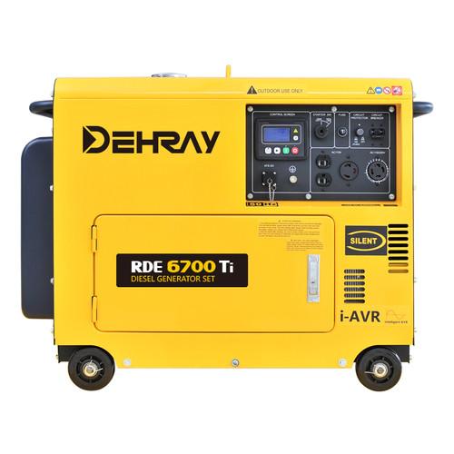 Cheap 5KW Single Cylinder Deisel General Generator With i-AVR Intelligent Automatic Voltage Regulator for sale