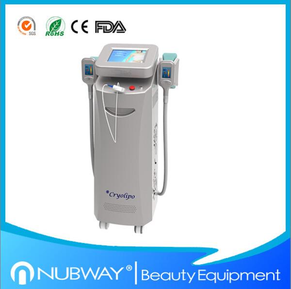 Cheap Hot!!! Two handles Cryolipolysis slimming device(can work at the same time)with best price for sale