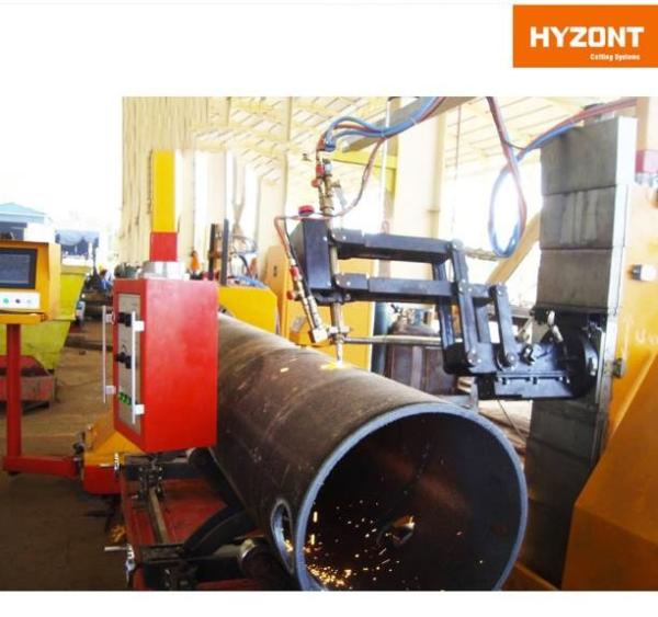 Cheap Beveling CNC Pipe Plasma Cutting Machine With Touch Screen Panel for sale