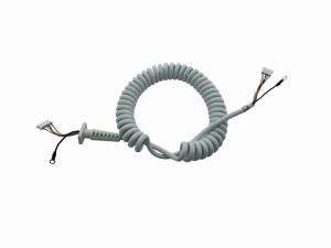 HS PH8P/2.0-8P/1.25 Network Communication Cable 51cm Telephone Coil Cable 056