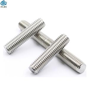 China UNC Thread Plain Finish M20 M24 SS304 Double Ended Bolt on sale
