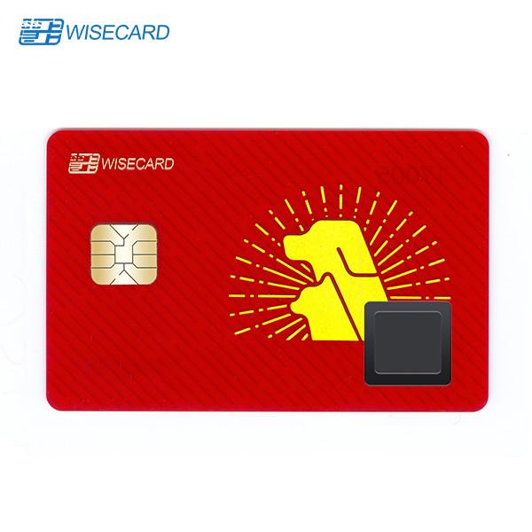 Cheap Smart Fingerprint Biometric Access Card For High Secured Payment for sale