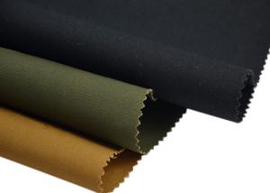 Best Anti - Static 6OZ Waxed Canvas Fabric / 100 Cotton Canvas Plain Style wholesale