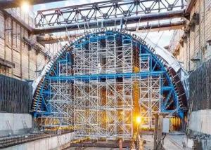 Steel Tunnel Formwork System Stable Structure For Mining Method Tunnel Lining