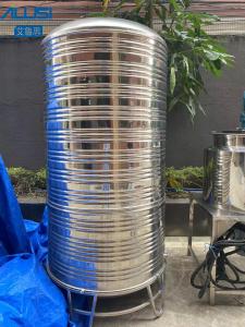 Best Customized Stainless Steel Water Tank Vertical Type For Raw water Storage 100L wholesale