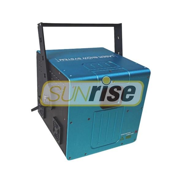 Cheap DMX512 Auto Run Rgb Animation Laser Projector , Animation Laser Light Machine for sale