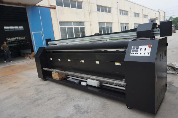 Cheap Double Sided Sublimation Digital Textile Printing Machine For Fabric Polyester for sale