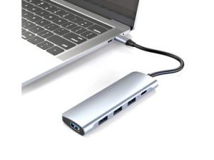 Best Superspeed 5 In 1 PD Port Multiple USB C HUB Adapter 100-200M/S wholesale