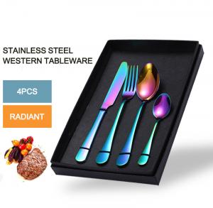 Best Sustainable Stainless Steel Cutlery Set Steak Knives Polished Metal Dishwasher Safe wholesale