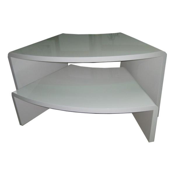 Cheap 2 Layers MDF Wood Retail Display Nesting Tables for sale