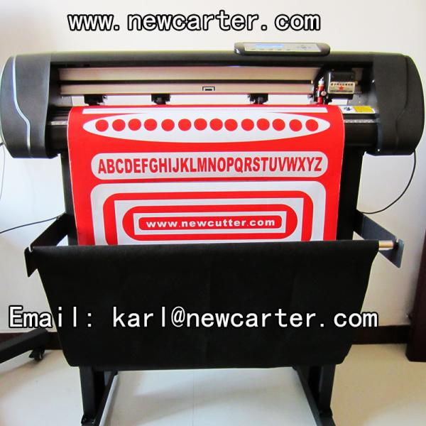 Cheap Contour Cutting Plotter With Optic Eye 24 Inches Vinyl Sticker Cutter With Laser Label Cut for sale