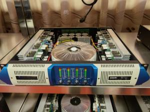 CA800 2 Channel Power Amplifier With Inputs And Outputs For Home And Professional Stereo Music Playback