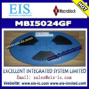 MBI5024GF - MBI (Macroblock) - 16-bit Constant Current LED Sink Driver - Email: sales009@e