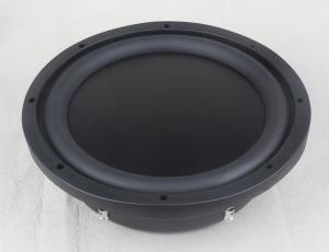 China Water Resistant Tweeter Midrange Speaker , Low Bass Subwoofer Lacquered Cone on sale