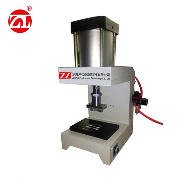 Cheap Dumbbell Specimen Rubber Testing Machine , 1T / 5T Pneumatic Specimen Cutting Machine for sale