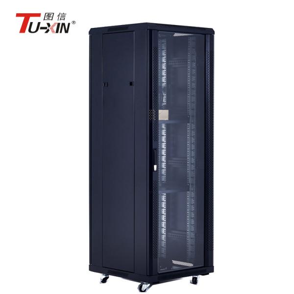 Cheap High Strength Computer Server Rack  , 600mm / 800mm Width 32U Data Center Server Racks for sale