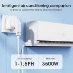 Tuya Smart Home Plug: UK Socket Travel Adapter with Type-C, 16A WiFi RF433, App