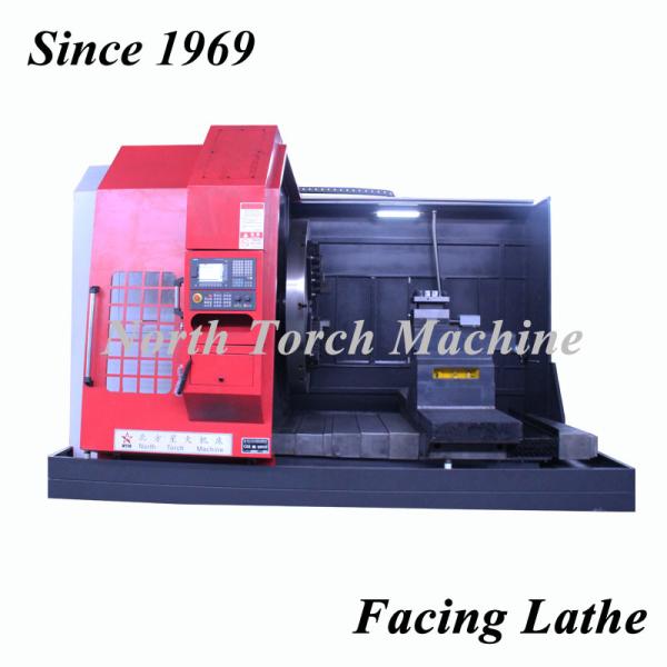 Cheap CNC Control Flange Turning Facing In Lathe Machine for sale