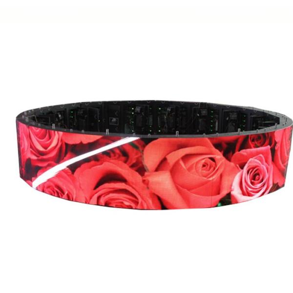 Cheap p6 curved led flexible display screen for sale