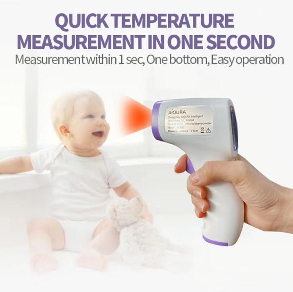 Cheap Adults Kids Non Contact Infrared Thermometer For Body Temperature for sale
