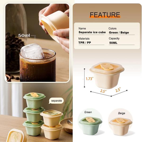 Thickened Harmless Silicone Ice Cream Moulds , Durable Ice Cream Cake Mold Silicone