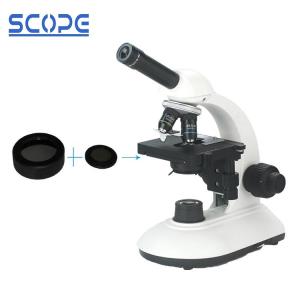 China 1600X Rotatable Laboratory Biological Microscope Educational Compound Monocular on sale