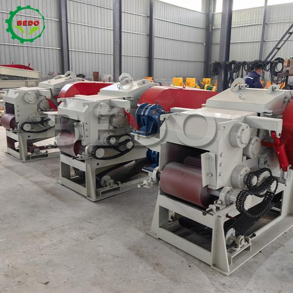 Cheap 590rpm 3-5t/h Drum Wood Chipping Machine with 1 Year Warranty for sale