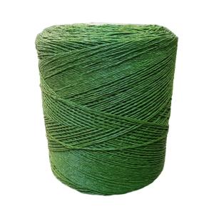 Best Green Artificial Grass Yarn Thread Fiber Colorful PE PP Synthetic Turf Material wholesale