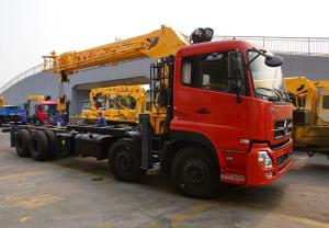 China Stability Telescopic Truck Crane 12t SQS400A Three Point Bridge Structure Design on sale