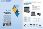 Automatic Sliding Gate Operator PORTAILS a BATTANT