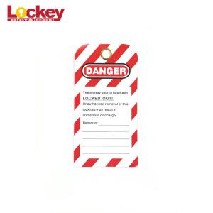 China Safety Warning Scaffold Safety Tags Isolation Safety Custom Lockout Tagout Tags on sale