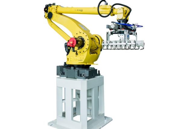 Cheap 4 Axis Work Envelope FANUC Palletizing Robot Used In Factory for sale
