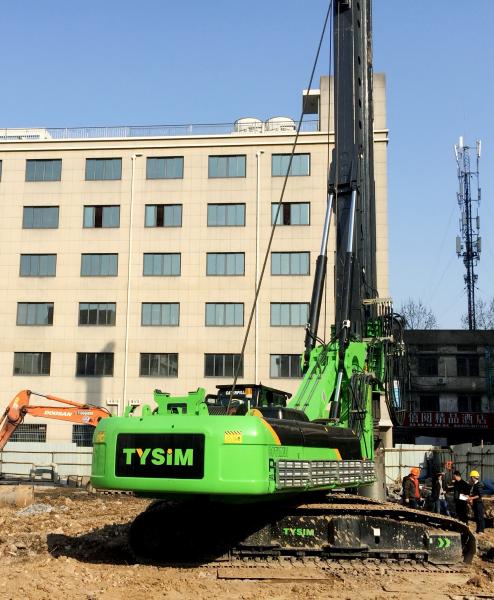 Cheap Drilling Depth 80m 23rpm Piling Rig Machine With Kelly Bar Max. drilling diameter 2200/2500 mm for sale