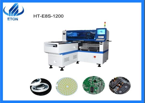 12 Heads Multifunction LED Mounting Machine XYZ Axis Drive Way For DOB Linear