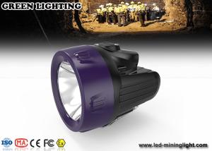 China Impact resistant Rechargeable LED Headlamp , black rechargeable led headlight on sale