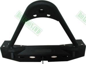 China 07-16 Jeep Wrangler JK Power Front Bumper Auto Bumper Front Winch Bumper for JK Wrangler BLACK FRONT BUMPER FOR JK on sale